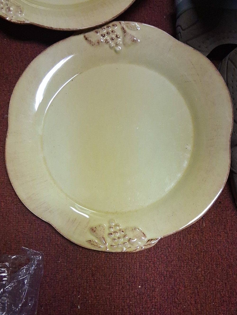 Casa Stone By Casafina Madeira Harvest Dinner Plate Green 11.5 Inches